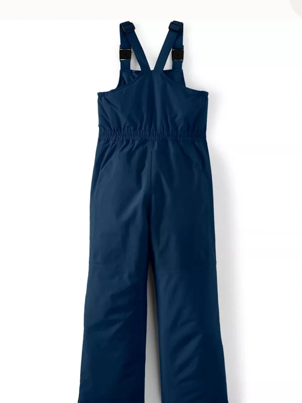 Lands' End Navy Kids Squall Waterproof Insulated Iron Knee Snow Bibs